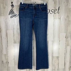 Chico’s Platinum Denim Women’s Medium Wash Denim Blue Bootcut Jeans‎ Sz 1 (8)